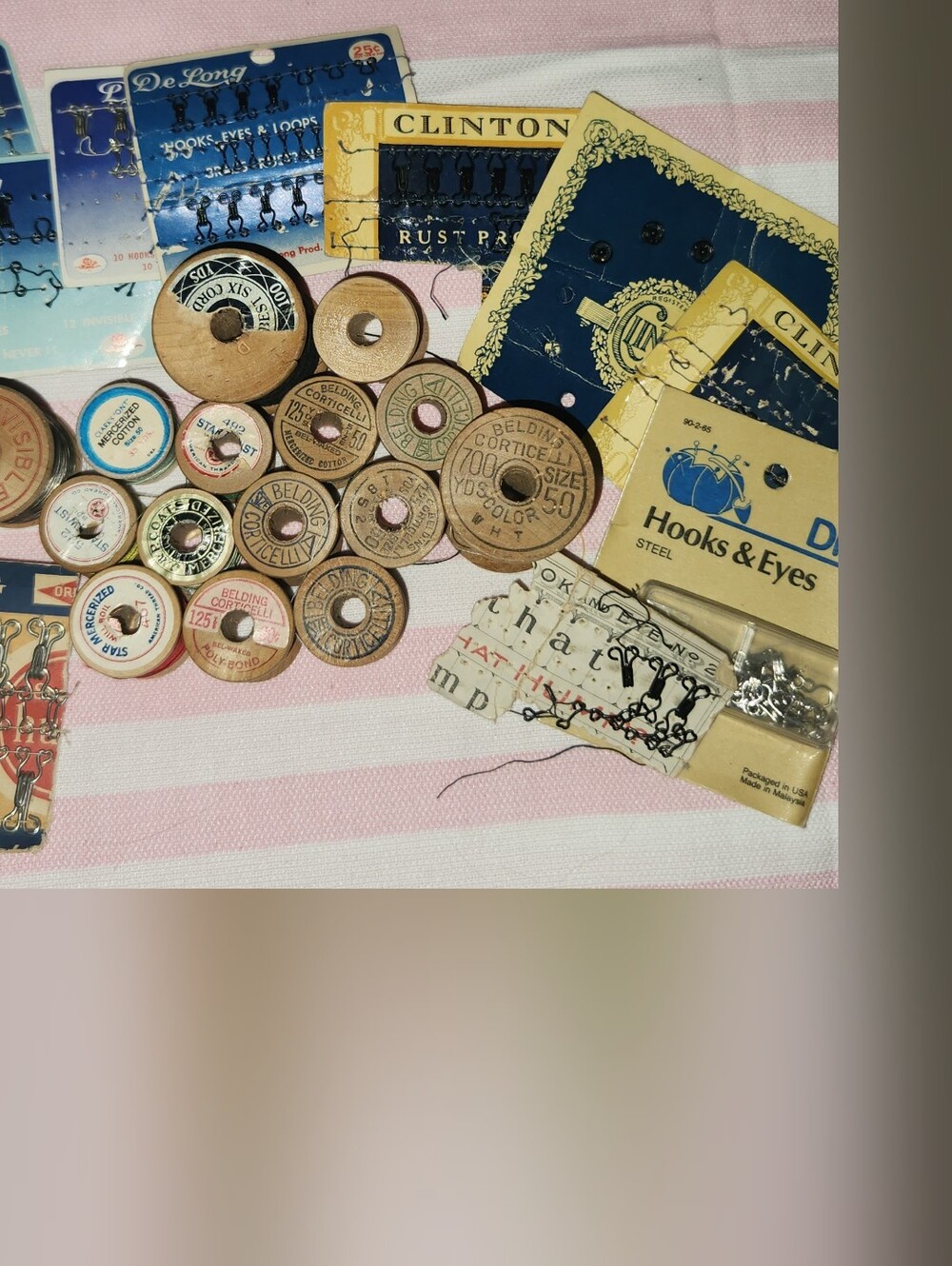 Vintage Mixed Sewing Notions Assortment